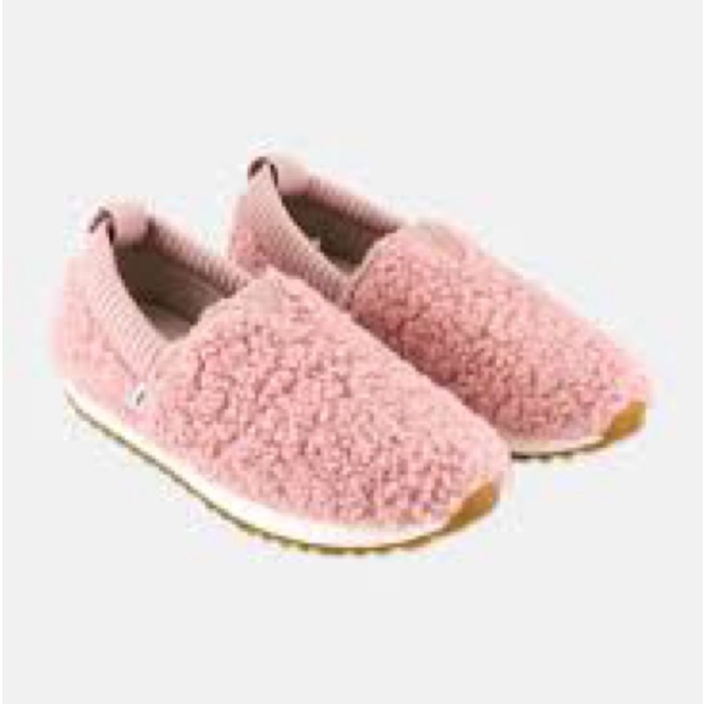 Toms Fuzzy Pink Alpargata